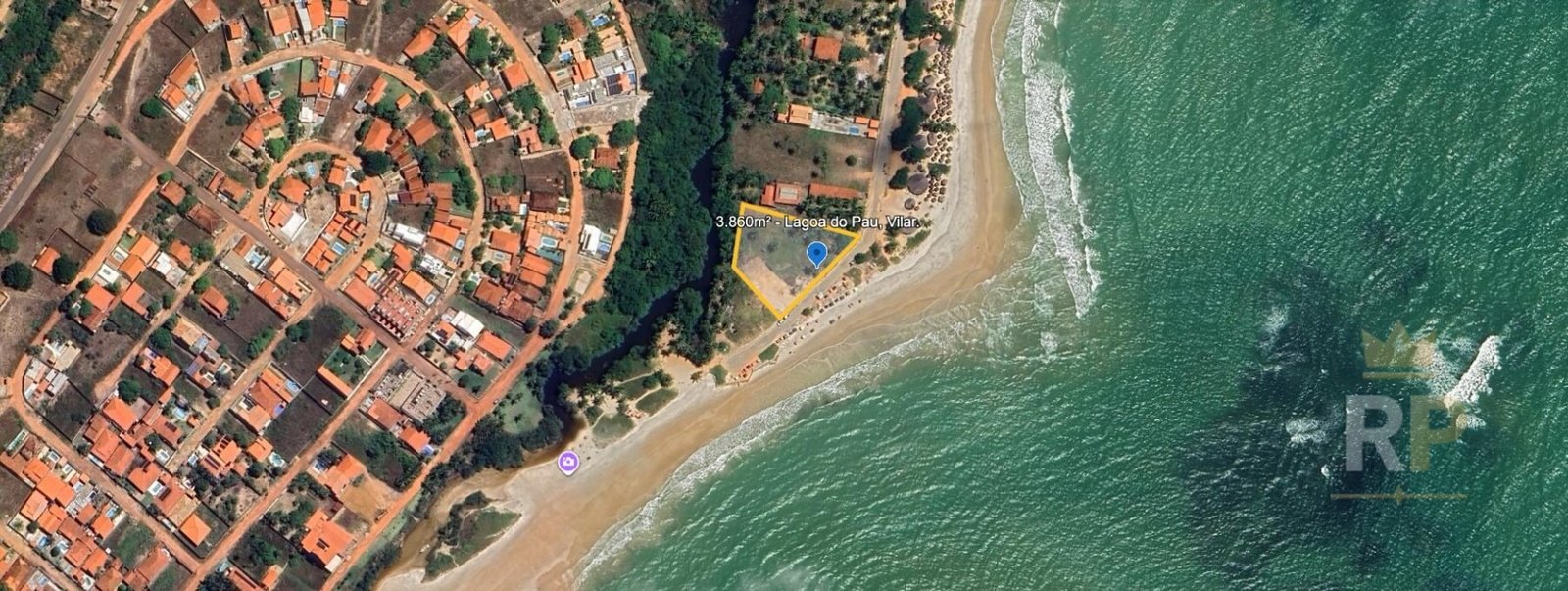 Terreno à venda no Praia de Lagoa do Pau em Coruripe